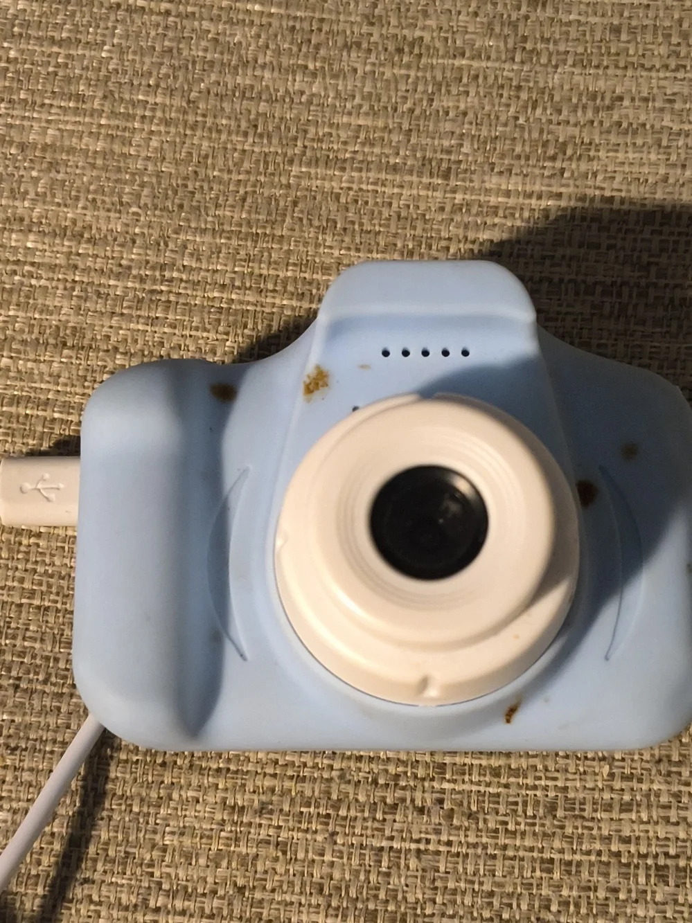 Cute Light Blue Toy Camera Lamp